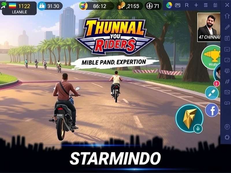 Chennai Thunder Riders gameplay screenshot